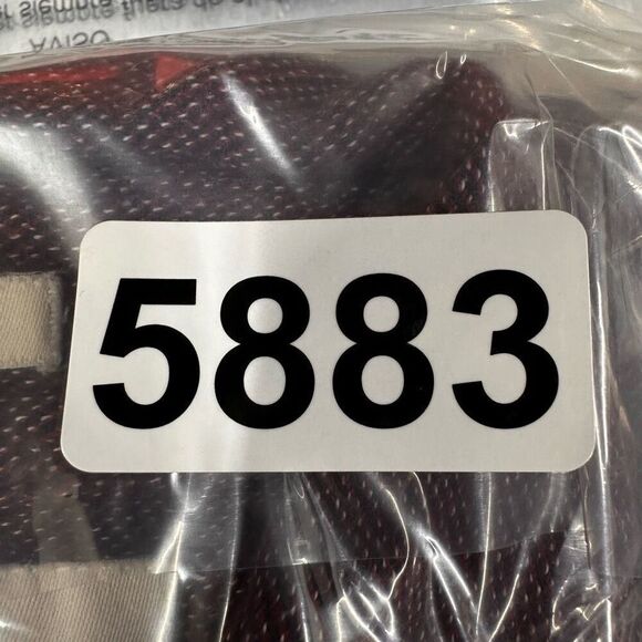 Abercrombie & Fitch Shirt Mens Large Burgundy Muscle Fit LS Knit Button Up - Picture 7 of 7